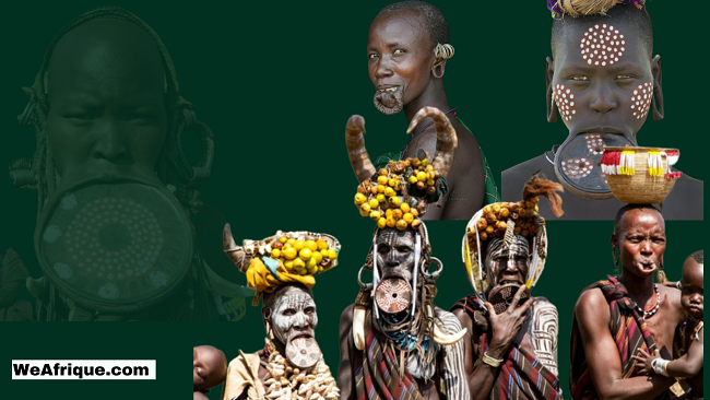 The African Tribal Women of Mursi Tribe