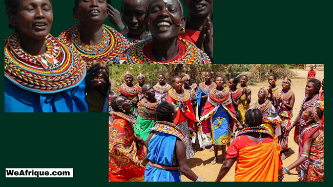 The African Tribal Women Of Umoja Village