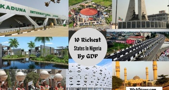 10 Richest States In Nigeria By GDP