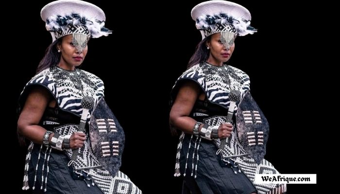 Zebra Inspired Zulu Attire