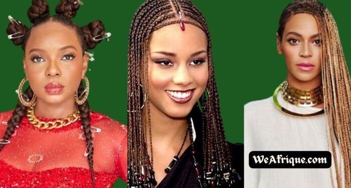 African Weaving Hairstyles