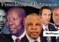 Presidents of Botswana
