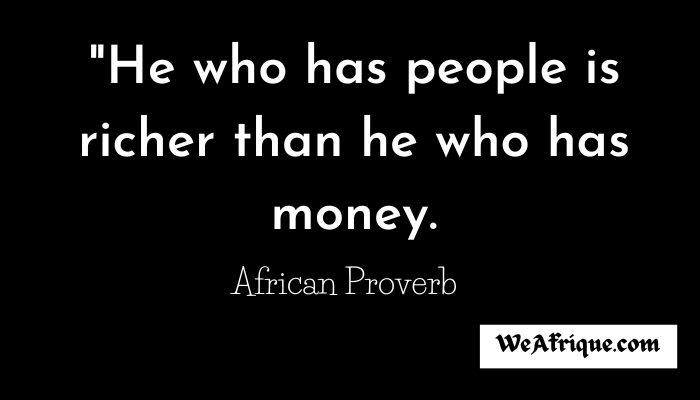 African Proverbs on Money 