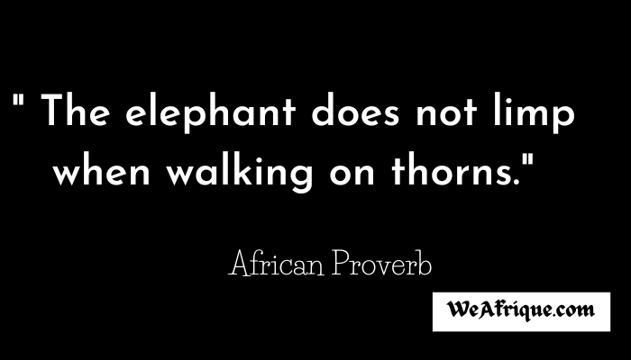 African Quotes On Hard work
