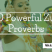 Zulu Proverbs