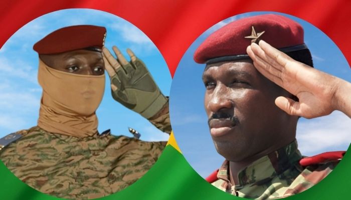 Captain Ibrahim Traore And Thomas Sankara