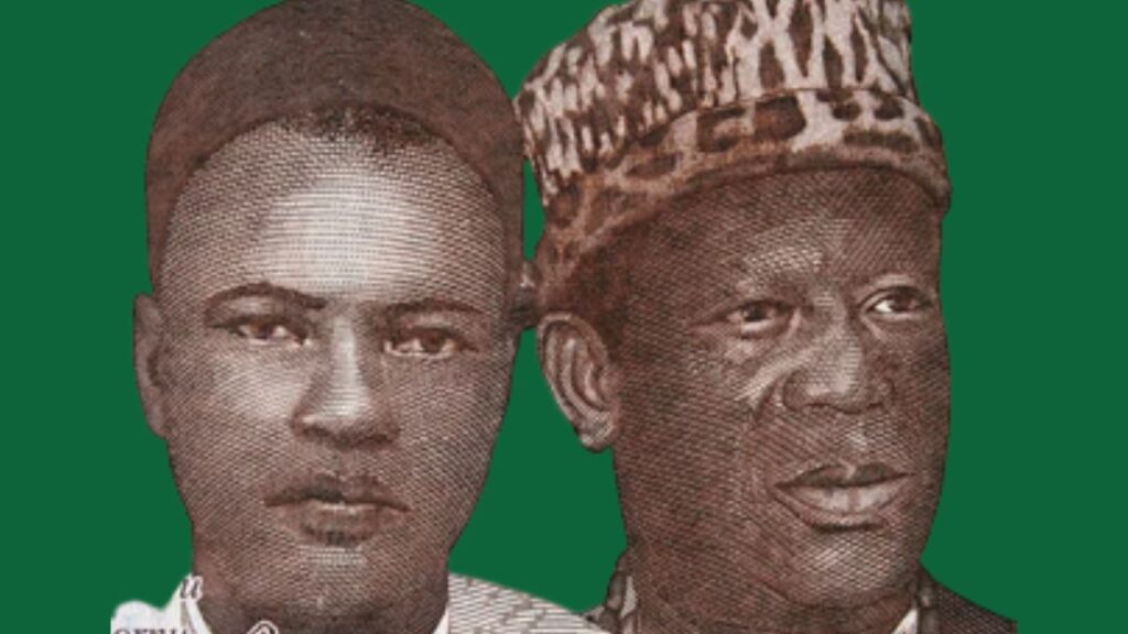 Faces on Nigerian Naira Notes